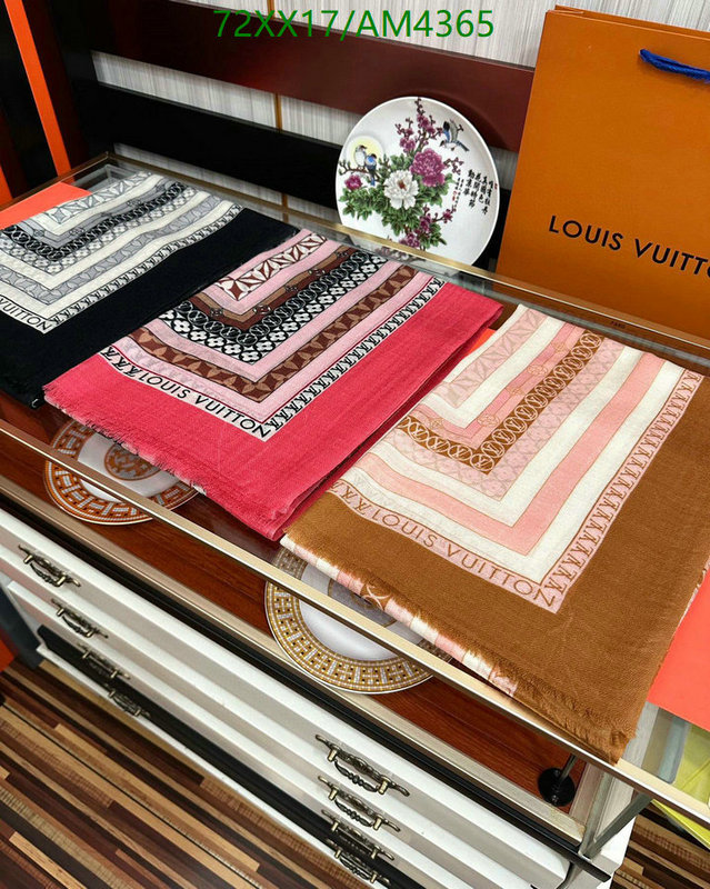 what is aaaaa quality YUPOO-Louis Vuitton 1:1 Fake scarf LV Code: AM4365