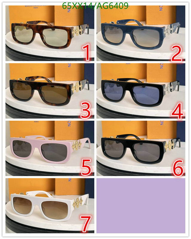 sale outlet online YUPOO-Louis Vuitton 1:1 Copy Glasses LV Code: AG6409