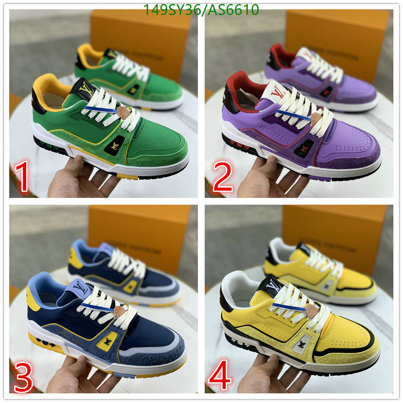 sale YUPOO-Copy AAA+ Louis Vuitton men's shoes LV Code: AS6610