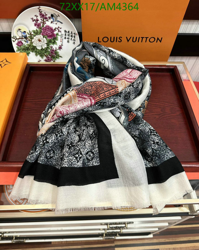 online sale YUPOO-Louis Vuitton 1:1 Fake scarf LV Code: AM4364