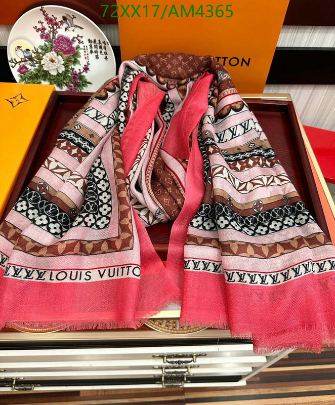 what is aaaaa quality YUPOO-Louis Vuitton 1:1 Fake scarf LV Code: AM4365