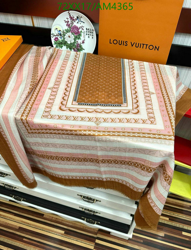 what is aaaaa quality YUPOO-Louis Vuitton 1:1 Fake scarf LV Code: AM4365