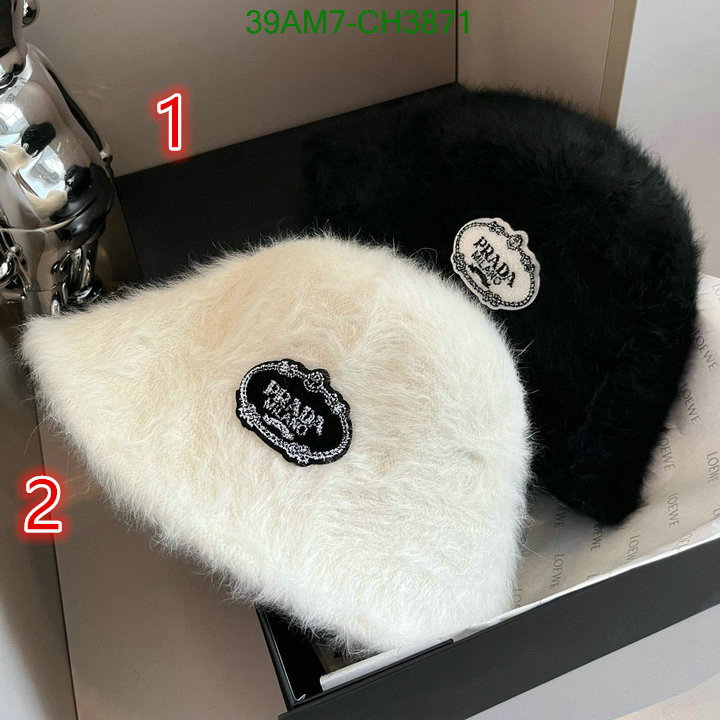 YUPOO-Prada Counter Quality Cap (Hat) Code: CH3871