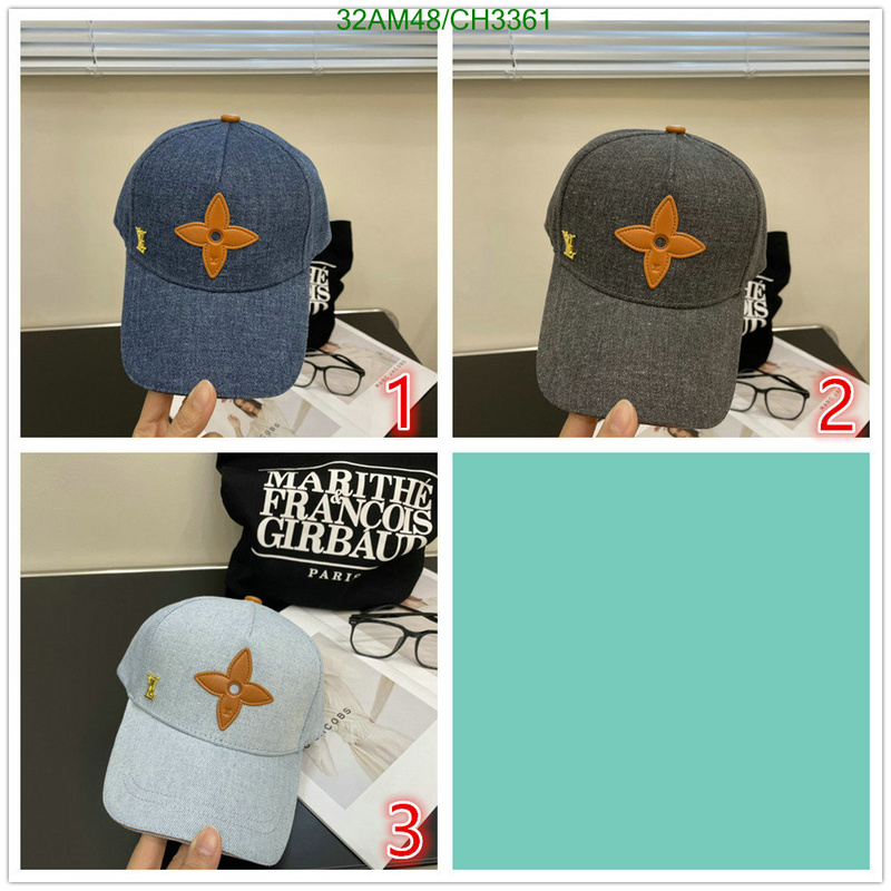 YUPOO-Louis Vuitton High Quality Cap (Hat) LV Code: CH3361