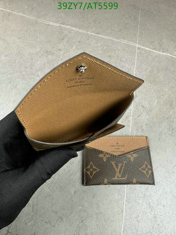 YUPOO-Louis Vuitton Counter Quality wallet LV Code: AT5599