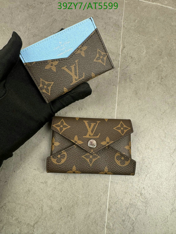 YUPOO-Louis Vuitton Counter Quality wallet LV Code: AT5599