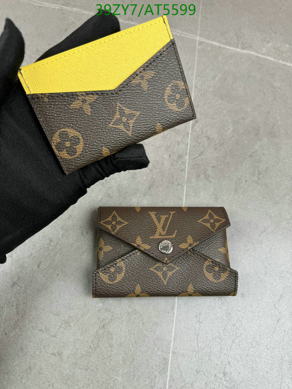 YUPOO-Louis Vuitton Counter Quality wallet LV Code: AT5599