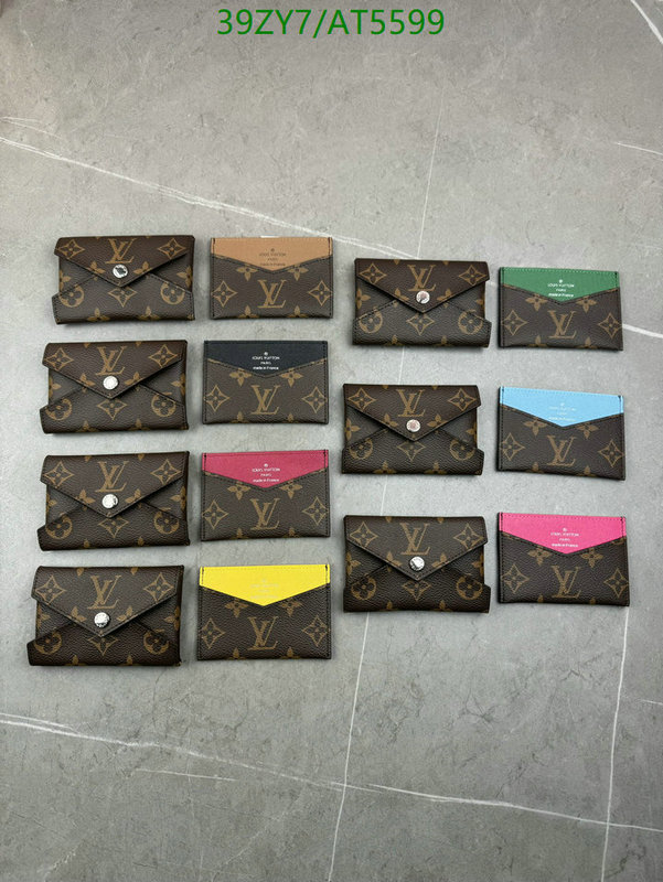 YUPOO-Louis Vuitton Counter Quality wallet LV Code: AT5599