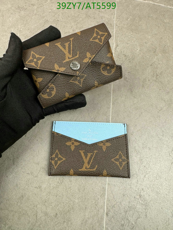 YUPOO-Louis Vuitton Counter Quality wallet LV Code: AT5599