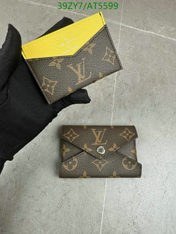 YUPOO-Louis Vuitton Counter Quality wallet LV Code: AT5599