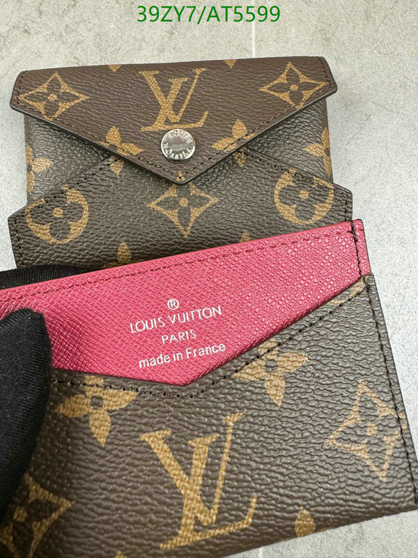 YUPOO-Louis Vuitton Counter Quality wallet LV Code: AT5599