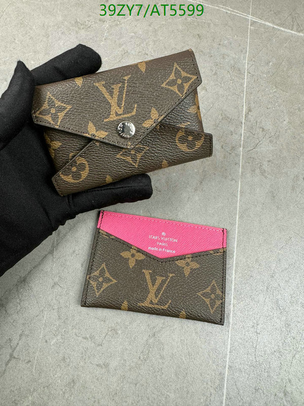 YUPOO-Louis Vuitton Counter Quality wallet LV Code: AT5599