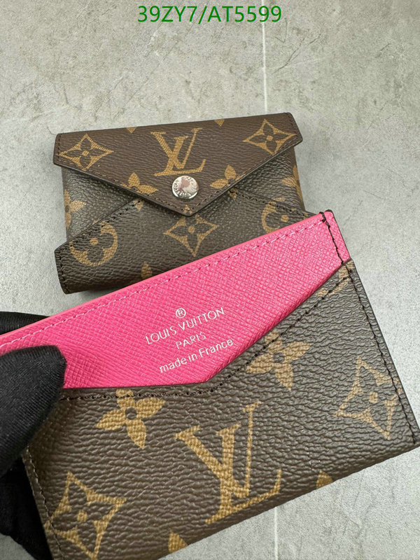 YUPOO-Louis Vuitton Counter Quality wallet LV Code: AT5599