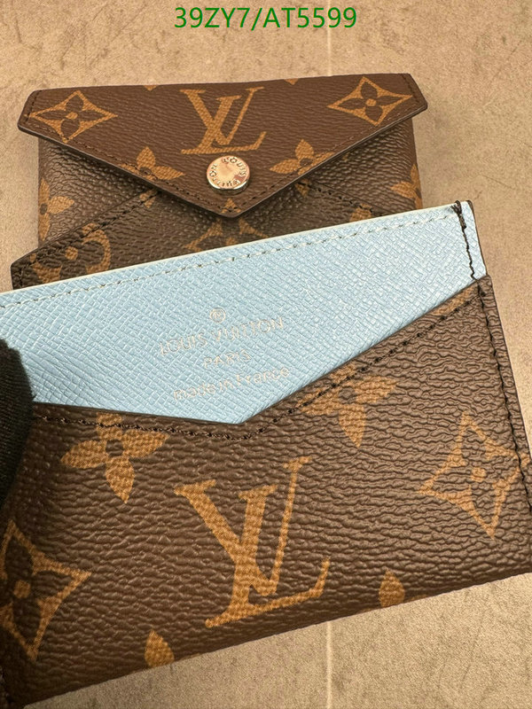 YUPOO-Louis Vuitton Counter Quality wallet LV Code: AT5599