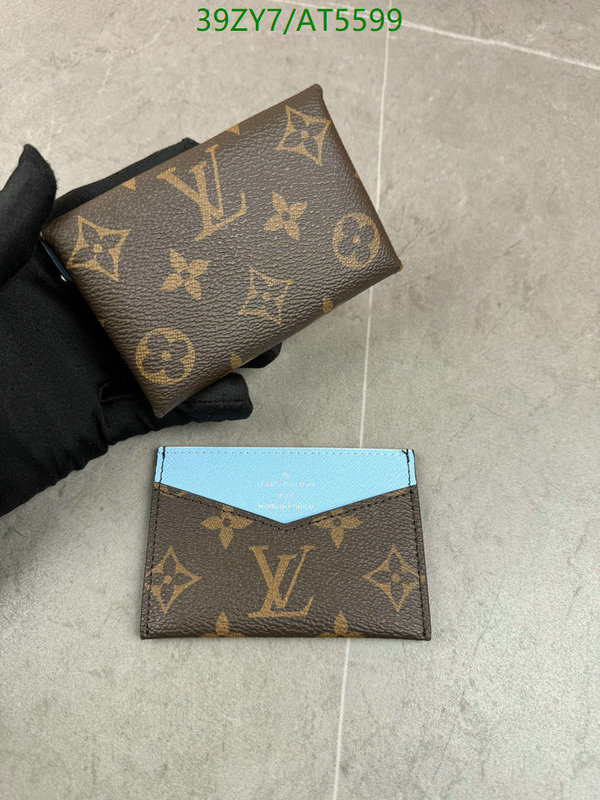 YUPOO-Louis Vuitton Counter Quality wallet LV Code: AT5599