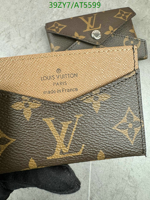 YUPOO-Louis Vuitton Counter Quality wallet LV Code: AT5599