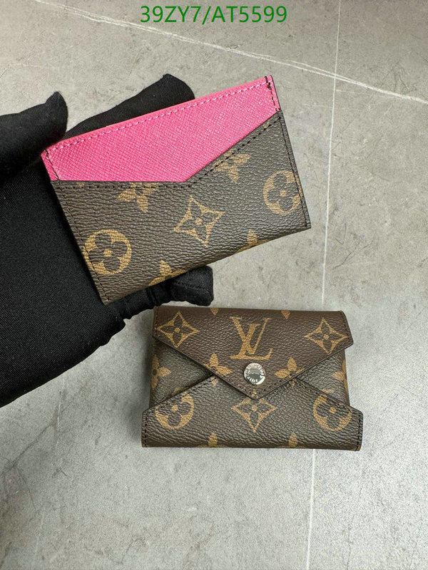 YUPOO-Louis Vuitton Counter Quality wallet LV Code: AT5599