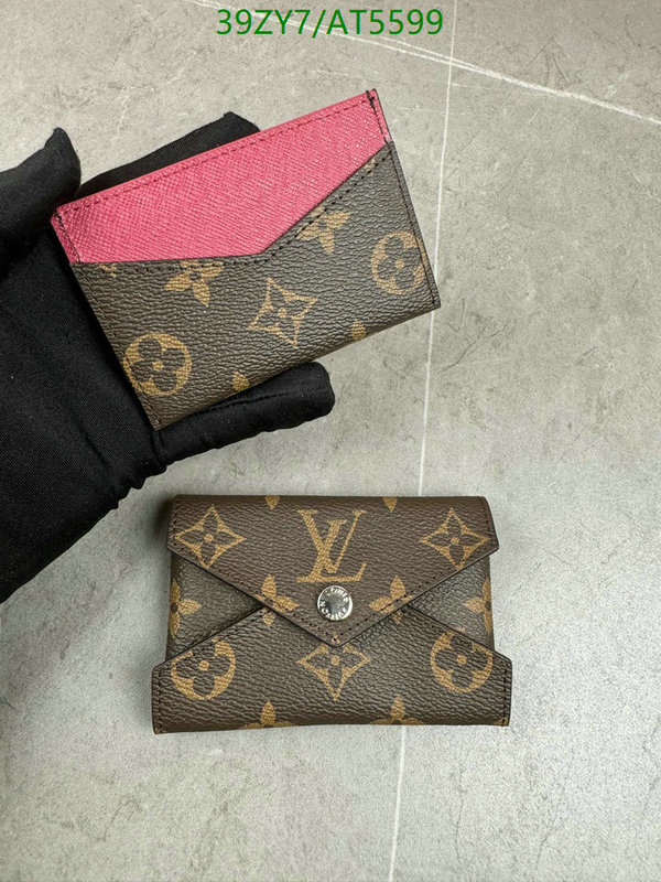 YUPOO-Louis Vuitton Counter Quality wallet LV Code: AT5599