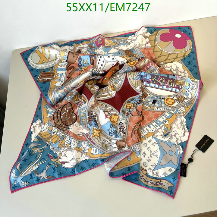 YUPOO-Louis Vuitton Fashion scarf LV Code: EM7247-yupooreps.ru YUPOO-Louis Vuitton Fashion scarf LV Code: EM7247