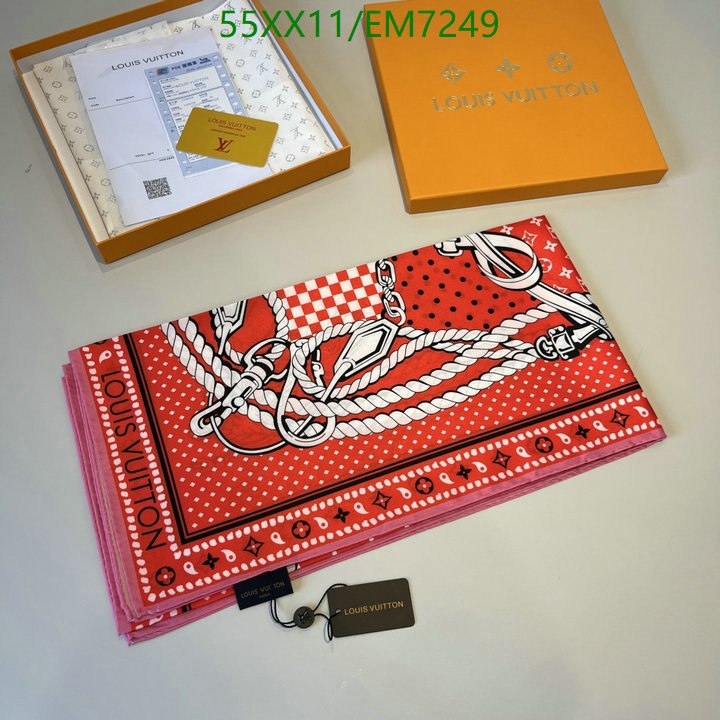 YUPOO-Louis Vuitton Fashion scarf LV Code: EM7249-yupooreps.ru YUPOO-Louis Vuitton Fashion scarf LV Code: EM7249