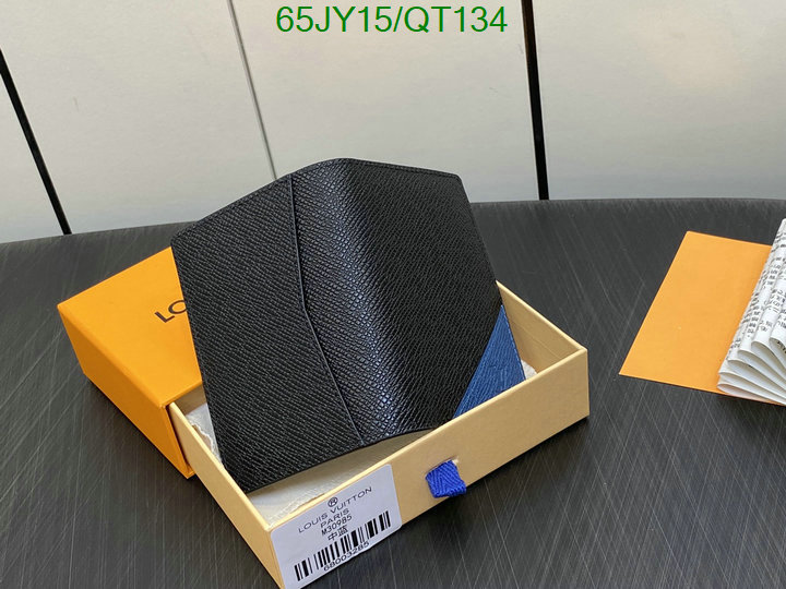 5A quality leather replica LV wallet Code: QT134