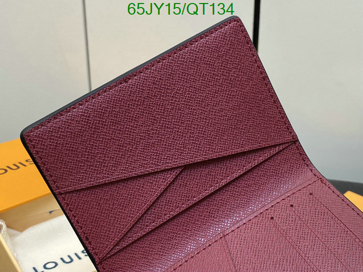 5A quality leather replica LV wallet Code: QT134