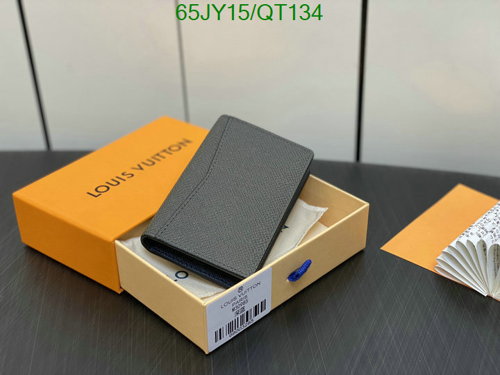5A quality leather replica LV wallet Code: QT134