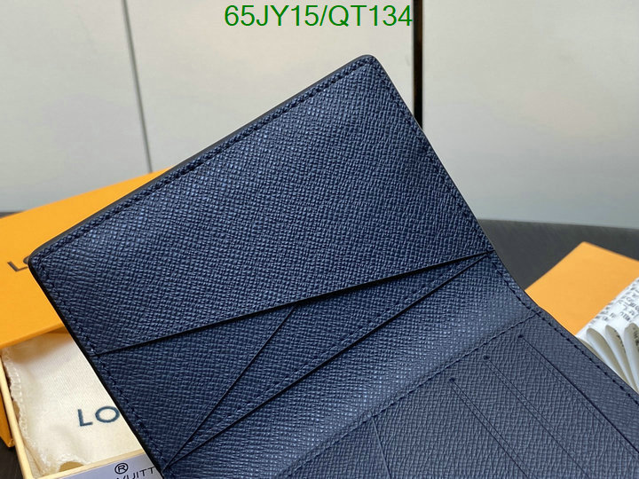 5A quality leather replica LV wallet Code: QT134