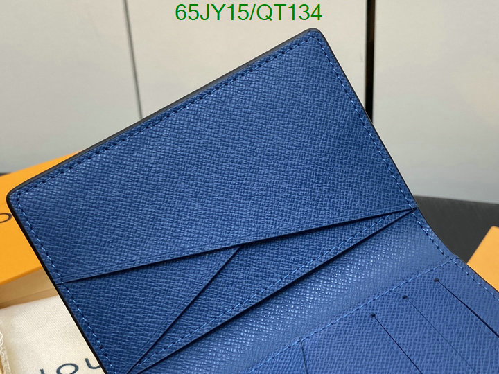 5A quality leather replica LV wallet Code: QT134