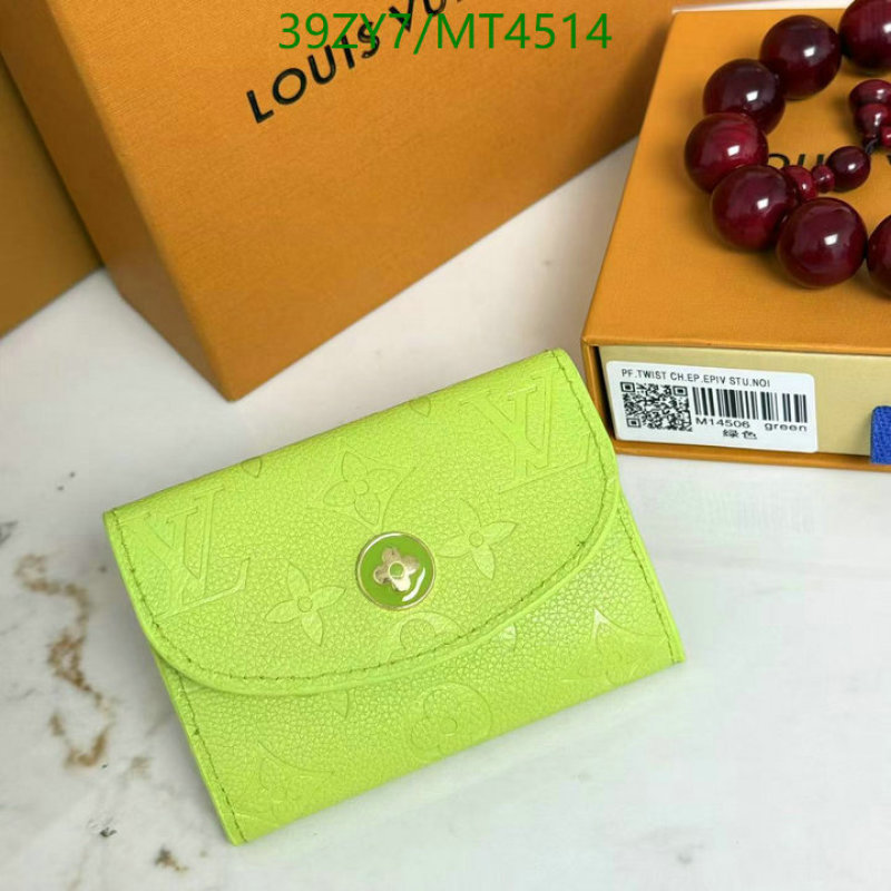 YUPOO-Louis Vuitton Luxury Cheap wallet LV Code: MT4514