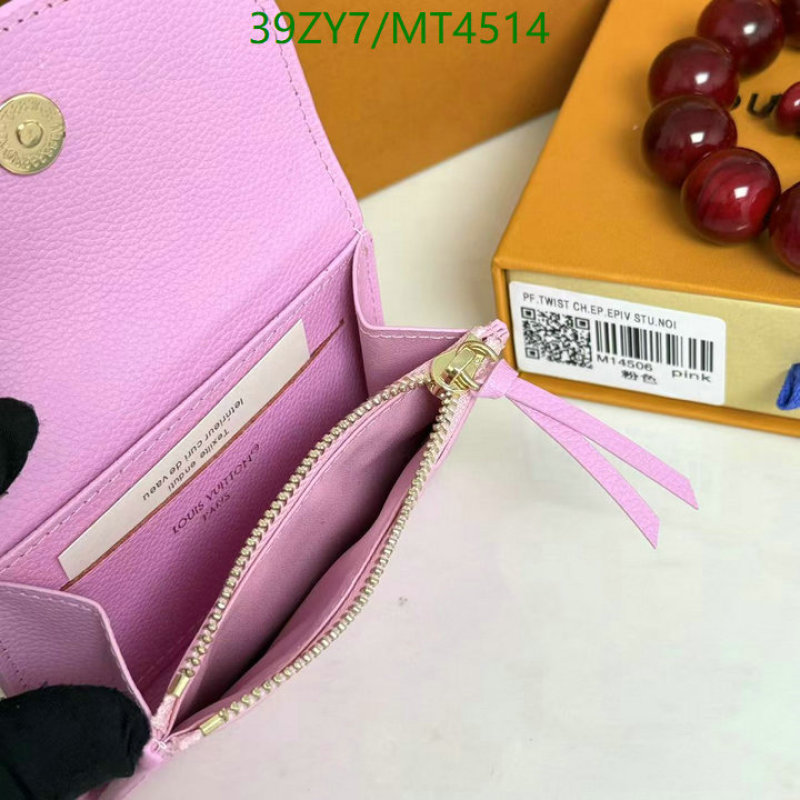 YUPOO-Louis Vuitton Luxury Cheap wallet LV Code: MT4514