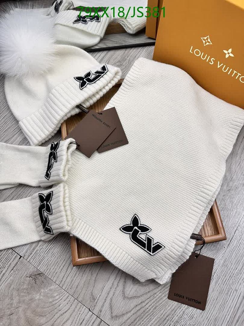 YUPOO-Popularity Louis Vuitton Scarf/Hat /GlovesCode: JS381