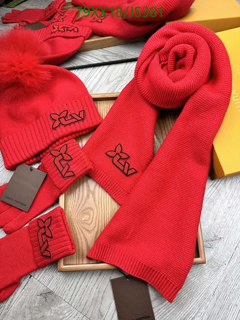 YUPOO-Popularity Louis Vuitton Scarf/Hat /GlovesCode: JS381