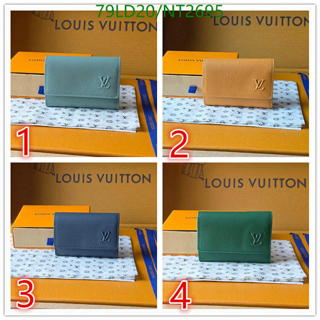 YUPOO-The Best Quality Louis Vuitton Wallet LV Code: NT2695