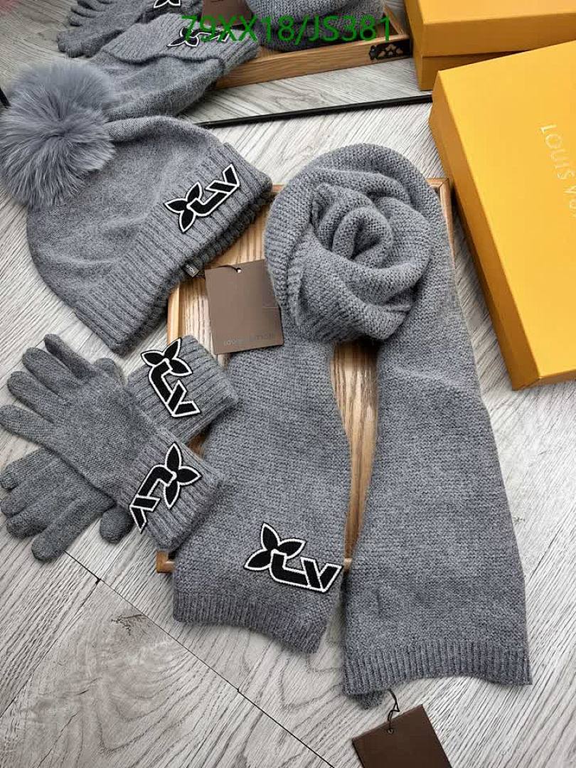YUPOO-Popularity Louis Vuitton Scarf/Hat /GlovesCode: JS381