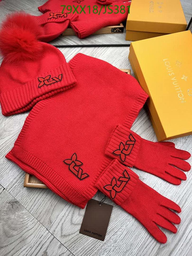YUPOO-Popularity Louis Vuitton Scarf/Hat /GlovesCode: JS381