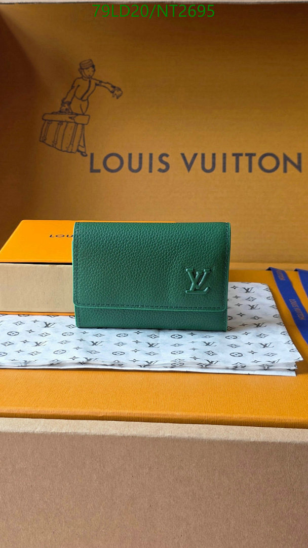 YUPOO-The Best Quality Louis Vuitton Wallet LV Code: NT2695