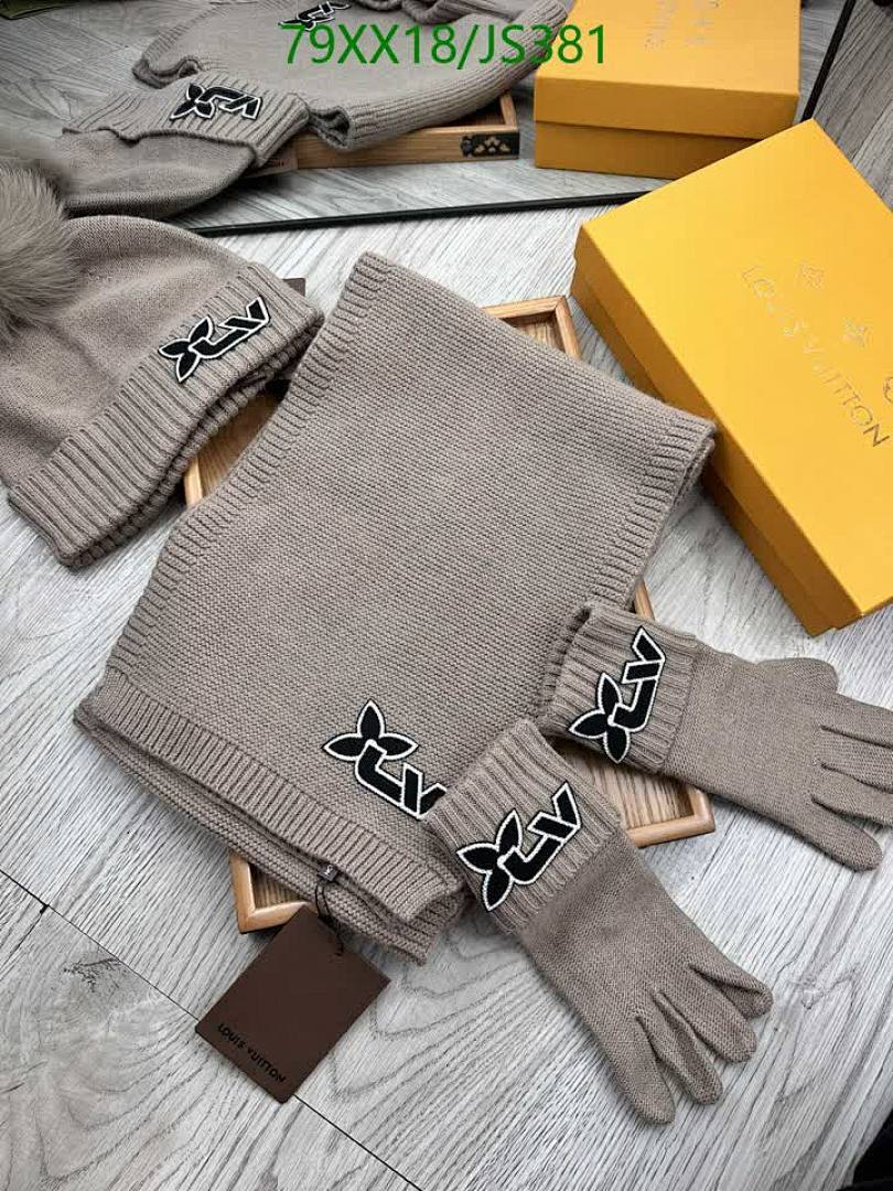 YUPOO-Popularity Louis Vuitton Scarf/Hat /GlovesCode: JS381