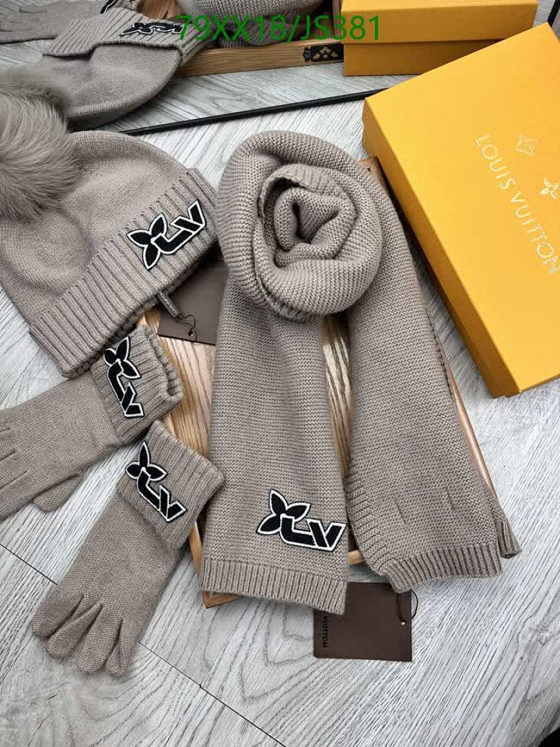 YUPOO-Popularity Louis Vuitton Scarf/Hat /GlovesCode: JS381
