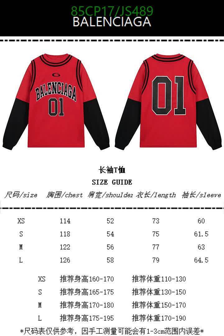 YUPOO-Balenciaga Exclusive Cheap clothing Code: JS489