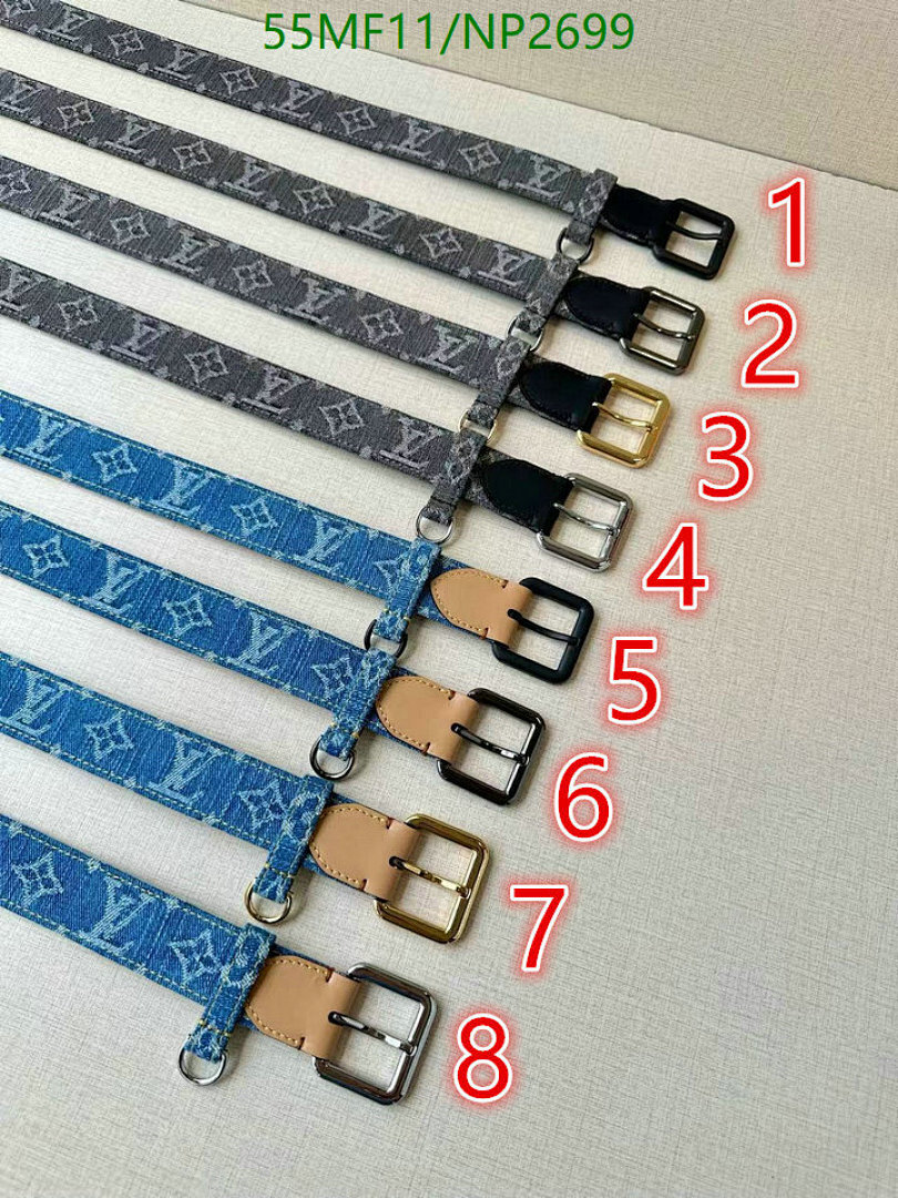 YUPOO-Louis Vuitton Fashion belts LV Code: NP2699