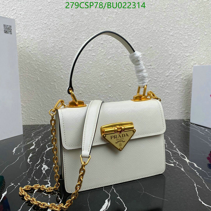 Prada Bag-(Mirror)-Diagonal-,Code: BU022314,$: 279USD