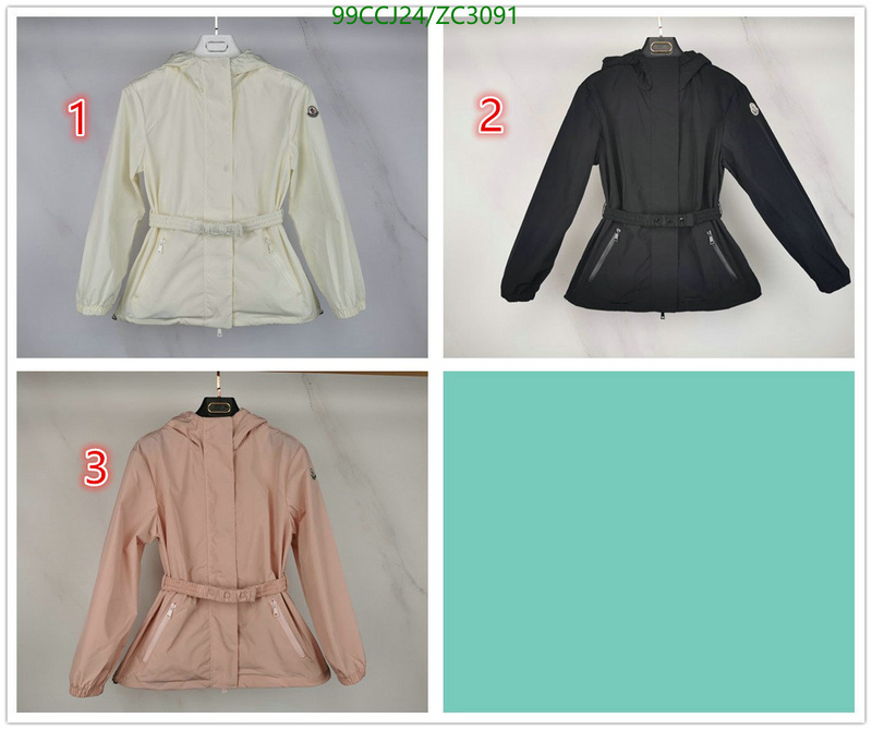 Clothing-Moncler, Code: ZC3091,$: 99USD