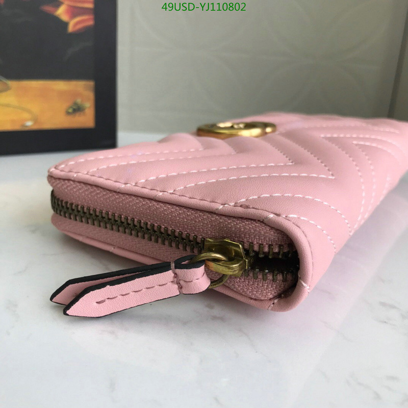 Gucci Bag-(4A)-Wallet-,Code: YJ110802,$:49USD