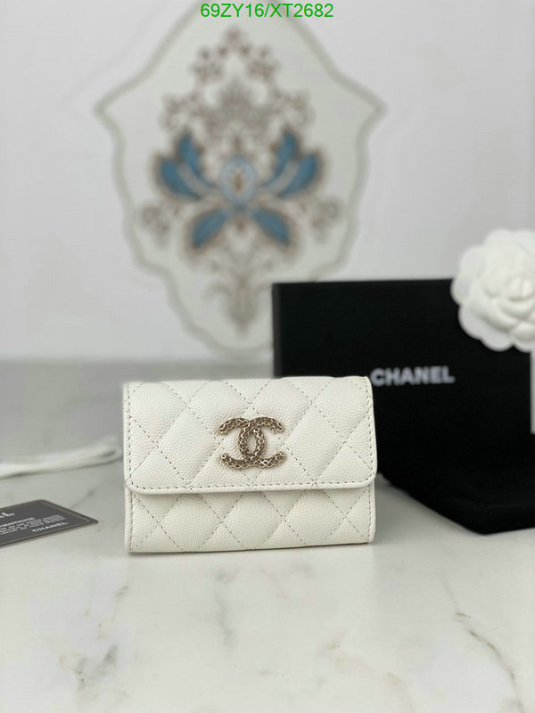 Chanel Bags ( 4A )-Wallet-,Code: XT2682,$: 69USD