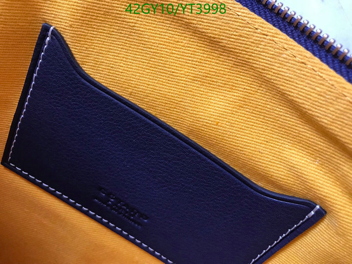 Goyard Bag-(4A)-Wallet-,Code: YT3998,$: 42USD