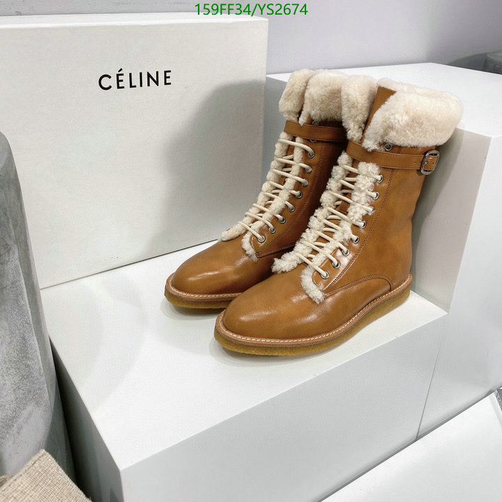 Women Shoes-Celine, Code: YS2674,$: 159USD