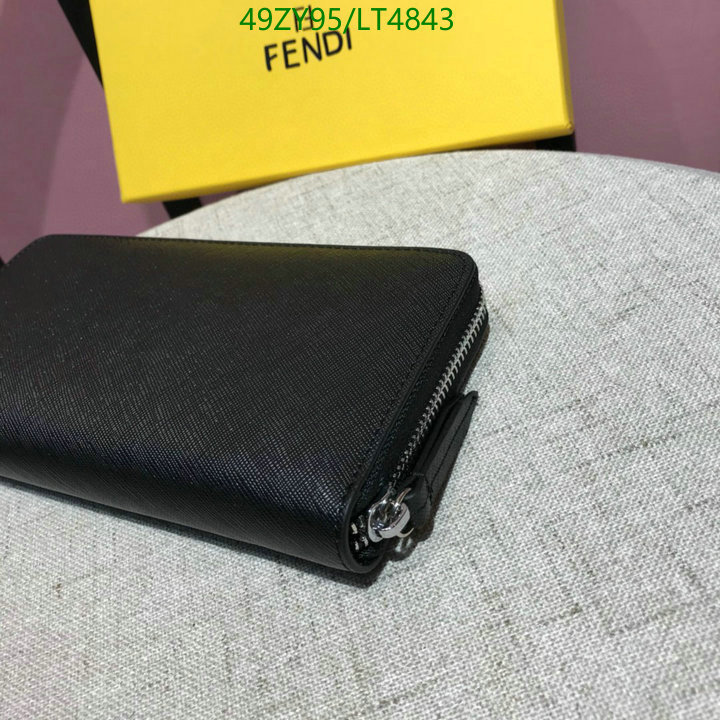 Fendi Bag-(4A)-Wallet-,Code: LT4843,$: 49USD