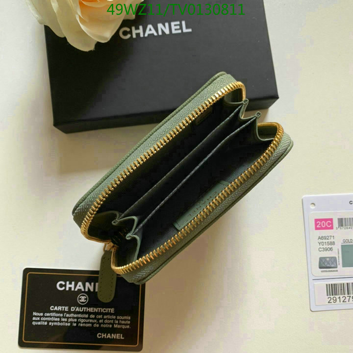 Chanel Bags ( 4A )-Wallet-,Code: TV0130811,$: 49USD