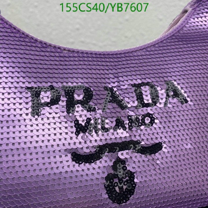 Prada Bag-(Mirror)-Re-Edition 2000,Code: YB7607,$: 155USD